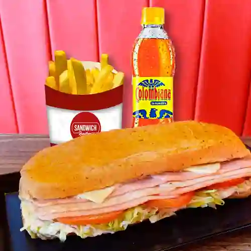 Combo Sandwich Tres Carnes