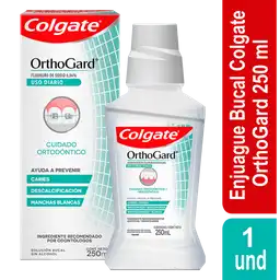 Colgate Enjuague Bucal Orthogard 250 mL