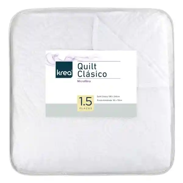 Krea Quilt Clásico 1.5P