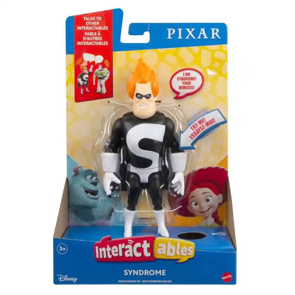 Mattel Figura Interactiva Pixar Talking Síndrome