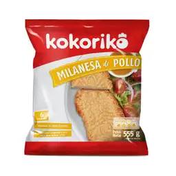 Kokoriko Milanesa de Pollo Apanada