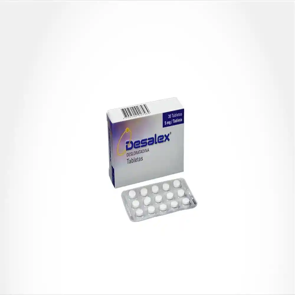 Desalex Merck Sharp Dohme 5 Mg 30 Tabletas A