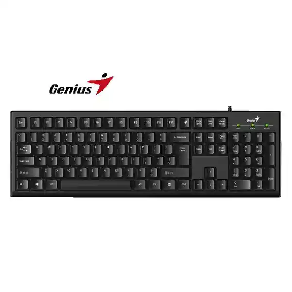 Genius Teclado Negro