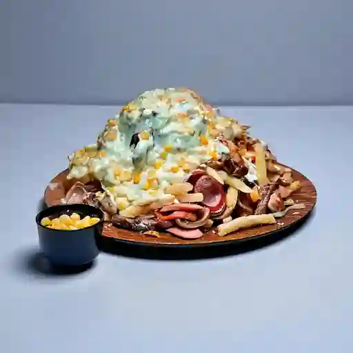 Salchipapa Especial