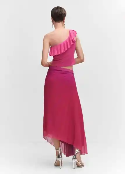 Top Oley Rosa Talla S Mujer Mango