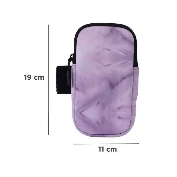 Funda Deportiva de Brazo Miniso Sports Tie Dye Púrpura Miniso