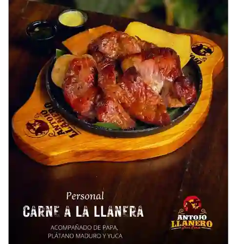 Plato de Carne a la Llanera