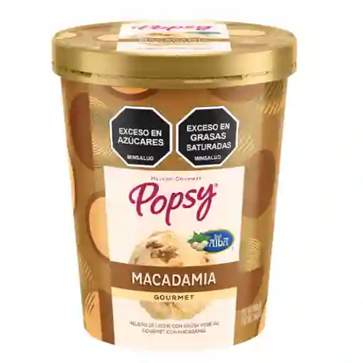 Popsy Helado Macadamia Gourmet