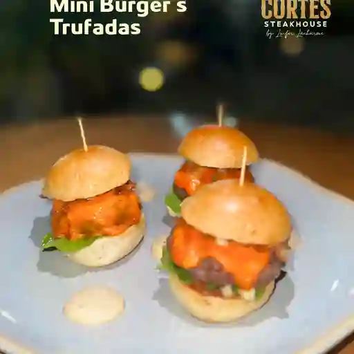Mini burguers trufadas