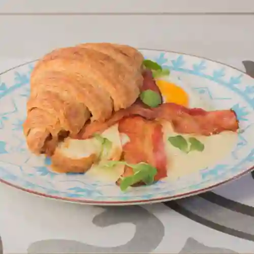 Croissant Carbonara