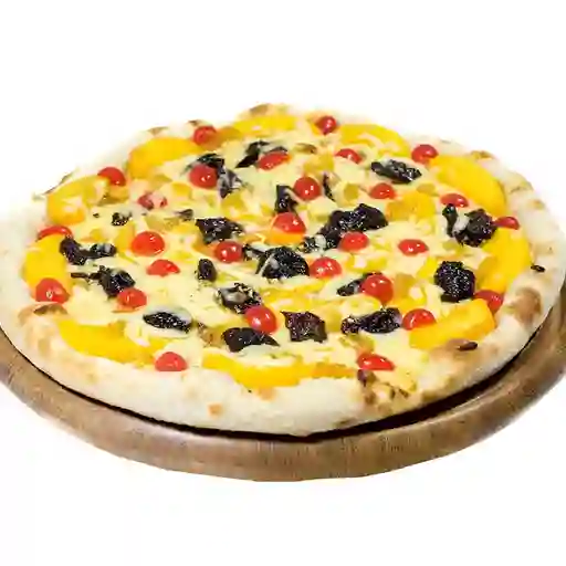 Pizza especial de frutas mediana