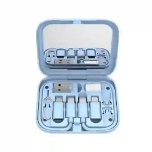 Cable Múltiples Entradas Serie Azul Miniso