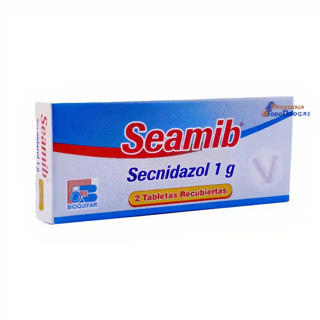 Seamib Secnidazol 1g X 2 Tab Bioquifar