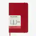 Moleskine Agenda Diaria Rojo Pequeña Hc 2026