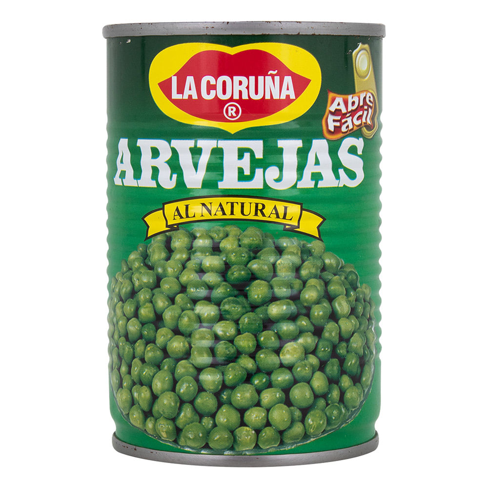 La Coruña Arvejas al Natural 310 g