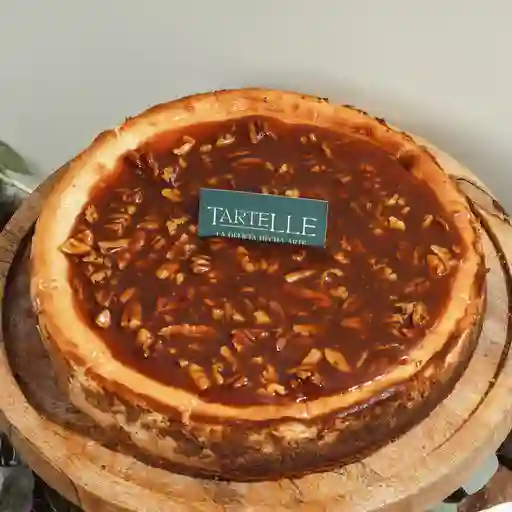 Tarta de queso grande navidad