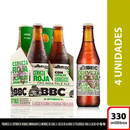 Bbc Pack Cerveza Septimazo 330 mL x 4 Und