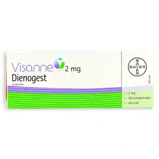 Visanne Dienogest (2 mg) 
