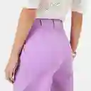 Pantalón Tiro Alto Bota Recta Morado Talla 8 - 712903