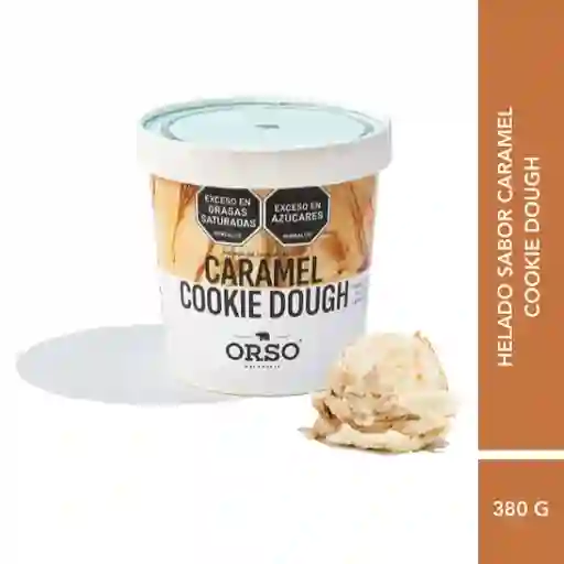 Orso Helado de Crema Sabor Caramel Cookie Dough