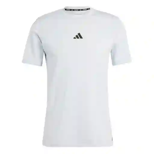 Adidas Camiseta Wo Logo Tee Para Hombre Azul Talla M