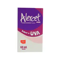 Alercet Jarabe con Sabor a Uva (5 mg) 