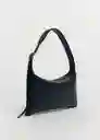 Bolso P Francis Negro Talla 99 Mujer Mango