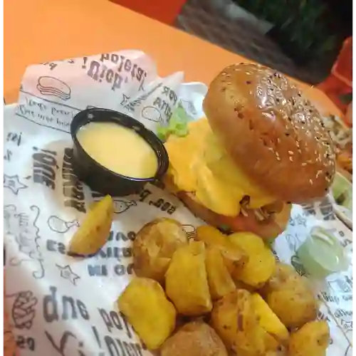Burguer crunchyz de pollo