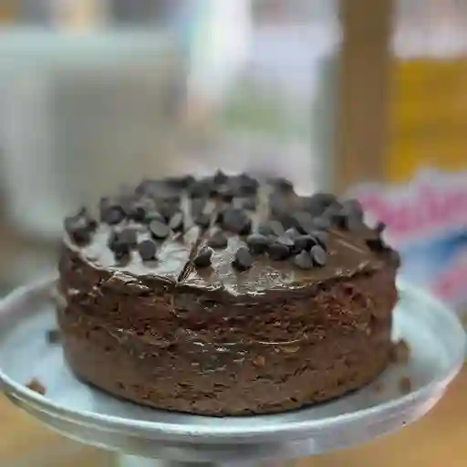 Torta de chocolate porción