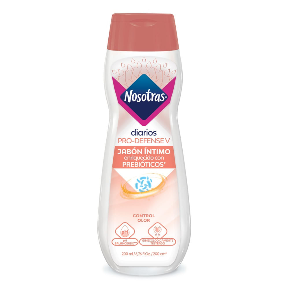 Nosotras Jabón Íntimo Pro-Defense V 200 ml
