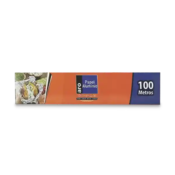 Aro Papel Aluminio 100 m