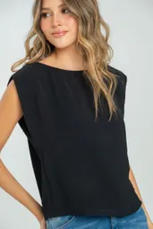 Blusa Jordana Color Negro Talla XS Ragged
