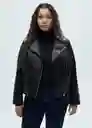 Chaqueta Liz Negro Talla M Mujer Mango