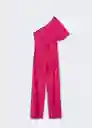 Mono Rosa Fucsia Talla L Mujer Mango