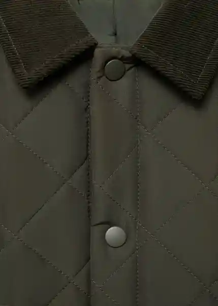 Abrigo Anorak Husky Khaki Talla 10 Niños Mango