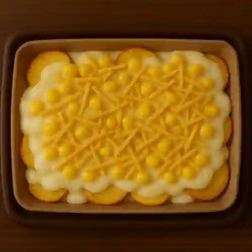 Salchipapa Mas Queso