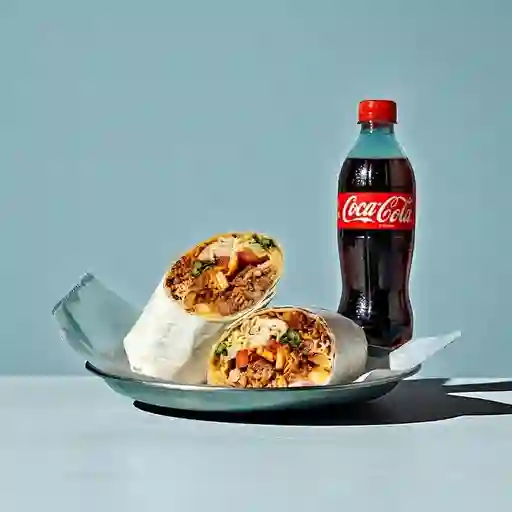 Combo Burrito + Coca-cola