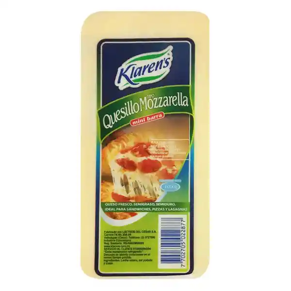 Quesillo Klarens Mozzarella