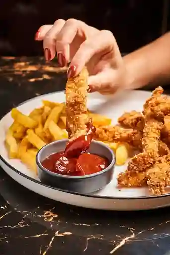 Lomitos de Pollo Apanados