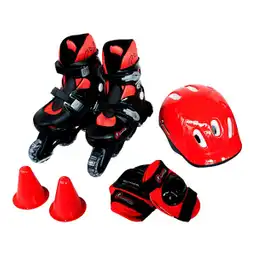 Redicol Set de Patinaje Red Talla M