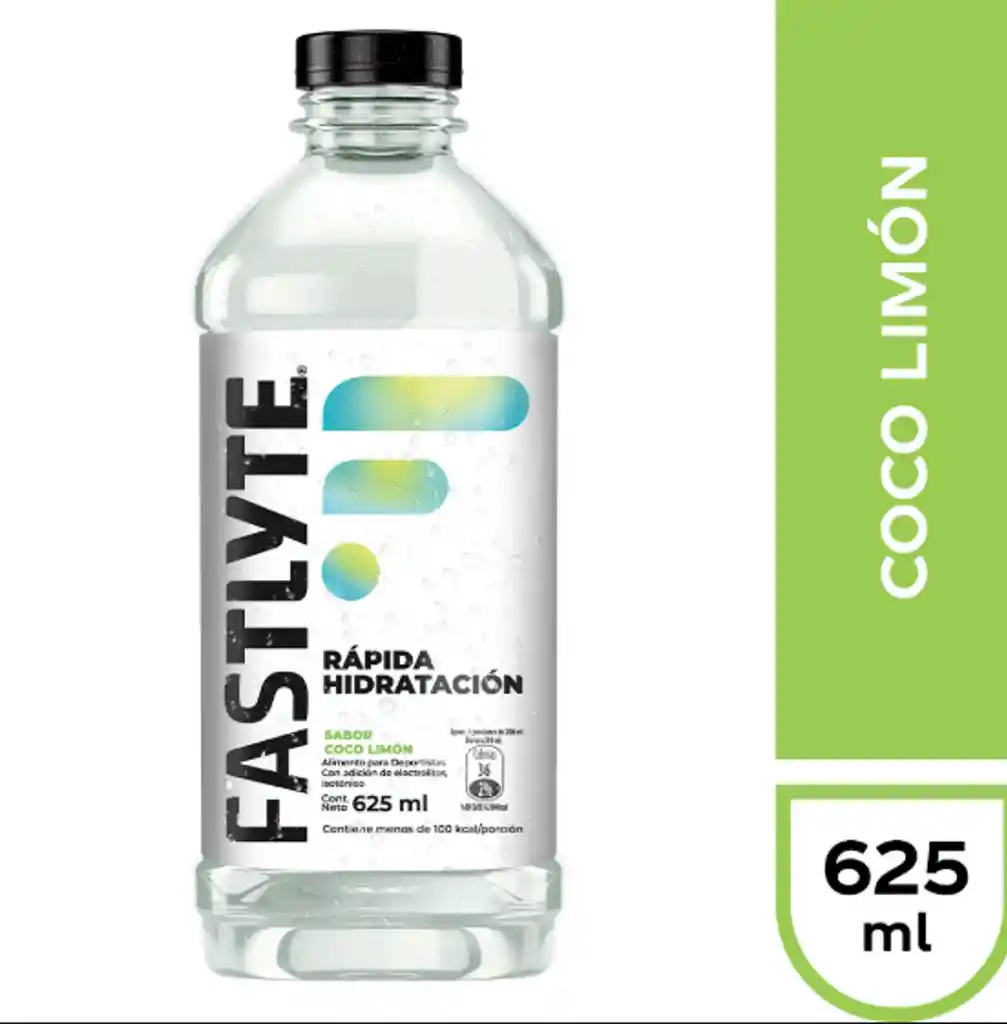 Flashlyte Bebida Hidratante Coco Limón con electrolitos 625ml