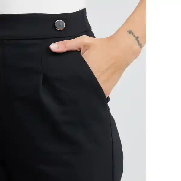 Essential Sartorial Pant Negro Sombrío Ultraoscuro Talla 10 Mujer Chevignon