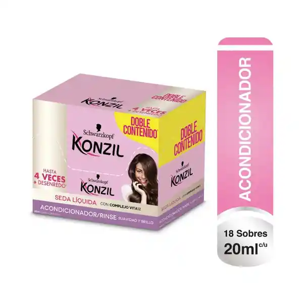 Konzil Acondicionador Seda Líquida