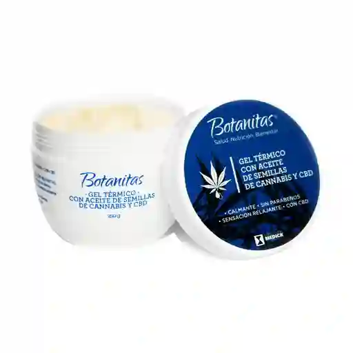 Botanitas Gel Térmico Aceite de Cannabis y Cbd