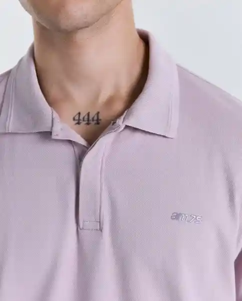 Polo Hombre Rosado Talla L 809G000_ROS152706 Americanino