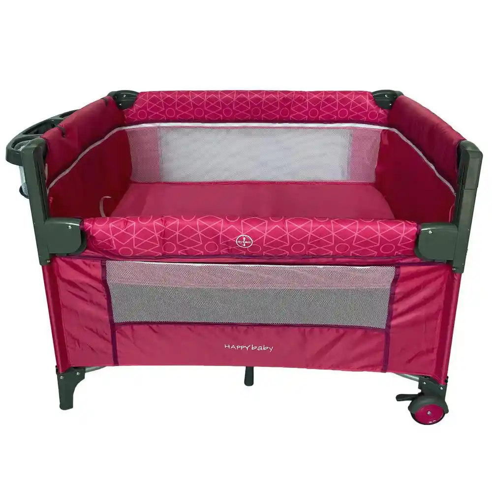 Happybaby Cuna Corral Winter Rosa