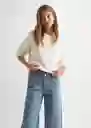 Jean Utility Azul Talla 22 Teen Niñas Mango