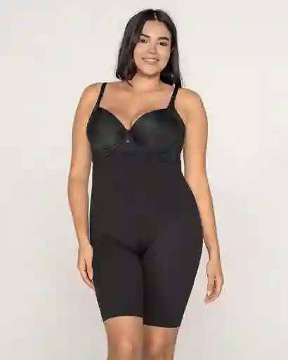 Leonisa Pantalón Faja Control Fuerte Negro Talla L