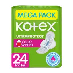 Toallas Femeninas Kotex Ultraprotect  