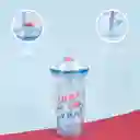 Maleta Multi Estampada Serie Blanca Bt21 Miniso